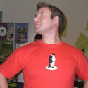 red penguin